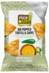 RiceUP! Tortilla chips nacho sajt és jalapeno ízesítéssel 60g