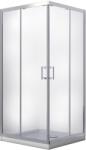 Besco Modern 190 cabină de duș 80x80 cm pătrat crom luciu/sticlă transparentă MK-80-190-C (MK80190C)