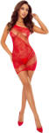 Passion Bodystocking BS123 Red