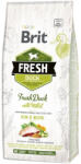 Brit 2x12kg Brit Fresh Active Run & Work kacsa & köles száraz kutyatáp