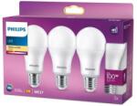 Philips 3 db Philips A60 E27 LED izzó 13W/230V 2700K 8720169326354 (P7199)