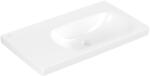 Villeroy & Boch Skyla mosdótál 80x46 cm négyszögletes beépíthető fehér fényes 5A52R4R1 (5A52R4R1)