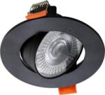 Kobi Вградено таванно осветително тяло brino led/3/5/7w/230v 3000/4000/6500k черно (kb0629)