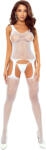 Passion Bodystocking BS122 White
