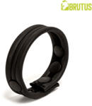 Brutus Neoprene Cockstrap Black Inel pentru penis