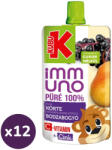 Kubu IMMUNO Körte-Bodzabogyó püré (12x100 g)