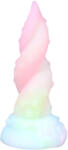 OgazR Kraken - dildo tentacul răsucit - silicon - 18 cm - curcubeu (3564983231971) Dildo