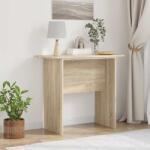 vidaXL Konzolasztal Sonoma tölgy 93 x 40 x 75 cm Faanyag (891152)
