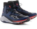Alpinestars Speedforce XR motoros cipő kék-fekete-fluo piros-szürke