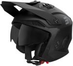 Shot Drop Solid nyitott motoros bukósisak matt fekete