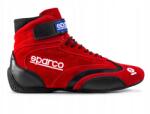 Sparco Top versenycipő Fia homologizációval, piros szín, 43-as méret