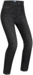 PMJ Sara női motoros farmernadrág fekete