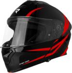 Street Racer Fury felnyitható motoros bukósisak fekete-piros