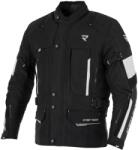 Street Racer Hilax motoros kabát fekete-szürke