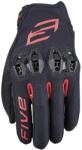 FIVE Tricks motorkerékpár kesztyű fekete-piros