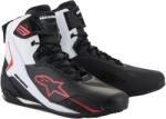 Alpinestars Faster-4 motoros cipő fekete-fehér-piros