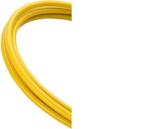 Saccon hosszanti szálas fékbowden-ház, 5 mm, méterre, okkersárga