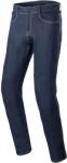Alpinestars Radon Relaxed Fit Denim motoros farmer koptatott kék