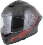 Cassida Integral GTS 2.1 Plus Carbon zárt motoros bukósisak matt carbon-piros