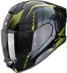 Scorpion EXO-530 Air Theras zárt motoros bukósisak fekete-zöld