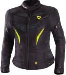 Street Racer Rose női motoros kabát fekete-fluo sárga