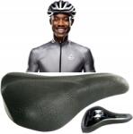 Selle Bassano Férfi kerékpár nyereg Selle Bassano fekete poliuretán iga 280x170mm (CX 373 1010)