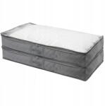4CONVY Organizer Huzat Ágyneműtartó ruha Ágy Alatt strapabíró 75L x2 (storagebag_underbad_gray_75L_2)