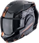 Scorpion Cască de motocicletă rabatabilă Scorpion EXO-TECH EVO TRAVELER negru-cupru (SCRP118-478-354)