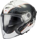 MT Helmets Cască de motocicletă deschisă MT Cosmo SV Layout A1 negru-gri (MT1361D07A11)