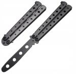 VERK GROUP Verk 01555 Pillangókés, gyakorló fekete (01555)