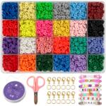 La Manuli Lapos gyöngyök Ékszer Karkötők Nyakláncok Szett [la. k (LA.KB-01)