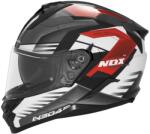 NOX Casca moto integrala NOX N304S CARVER negru-alb-rosu (AIM140-2278)