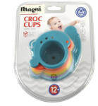 Magni Krokodil - vicces csészék fürdőjáték Magni Magni3321