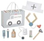 Edu Toys Jabadabado: Orvosi játékkészlet kistáskával - Ezüstszürke JabaW7261