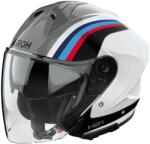 Airoh Cască de motocicletă deschisă Airoh H21 Arrow gri-alb lucios (AIM140-2650)