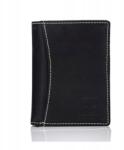 Paolo Peruzzi pénztárca valódi bőr fekete férfi (T-13-BL)