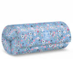 Ars Una Ars Una: Pearl Blossom Blue virágos feltekerhető tolltartó 20x9x9cm