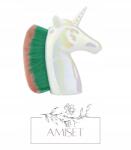 AlleBeauty Porfestő ecset unikornis Fehér