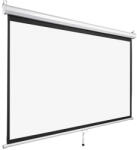 Everest 100" (1: 1) manuális fali vászon - MPP-180 (180 x 180 cm, fehér váz) (40670) - bbmarket