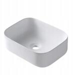 BALNEO Mosdókagyló Kerámia Asztali Fehér 40, 5x30 cm téglalap alakú Natra (5906792481827)