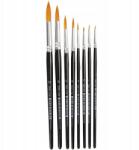 Creativ - Dania Szintetikus kerek ecsetek 8 méret (5707167065419)