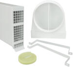 Dalap NP SIMPLE szögletes telepítő készlet a ZEPHIR SIMPLE hővisszanyerő egységekhez (25NP)