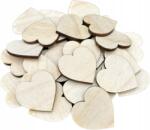  Szív Fa Szívek Rétegelt Lemez Dekoráció Decoupage Dekoráció 3 CM (SM368464)