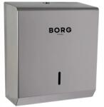 BORG Hygiene Acél törölközőtartó adagoló Zz Ezüst Borg Steel Premium (002093)