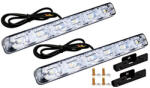  LED nappali menetjelző (DRL) + Dinamikus Index 12V 2x6 LED párban
