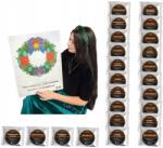 Cup&You Adventi Naptár őrölt kávéval 10g-os tasakban Mikulás Ajándék (z kawą kawowy upominek na mikołaja święta XXL)