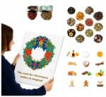 Cup&You Prémium Adventi Naptár őrölt kávéval és szórt teával 24 Különböző Íz