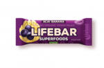LifeFood - Lifebar акай бар с банан БИО, СУРОВ, 47гр