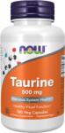 NOW NOW Taurine (Таурин) 500 мг, 100 растителни капсули