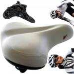 Vader Kényelmes kerékpáros nyereg fehér Vader 250x215 Komfort rugós kanapé fehér (VD813A)